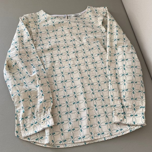 Pou Dou Dou Tree Pattern Blouse - Picture 1 of 9
